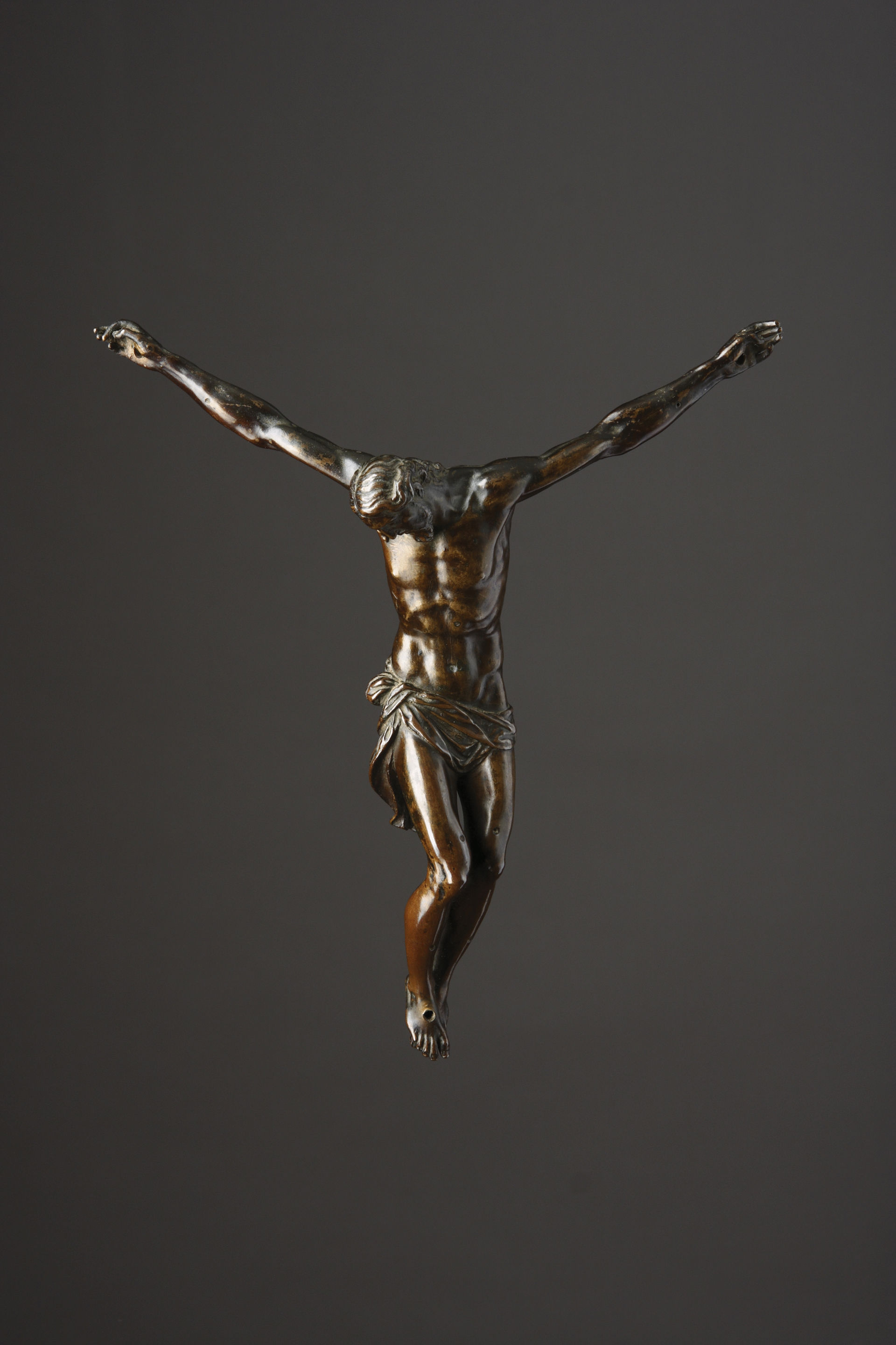 Roman Bronze Corpus Christi Cast from a Model Attributed to Guglielmo Della